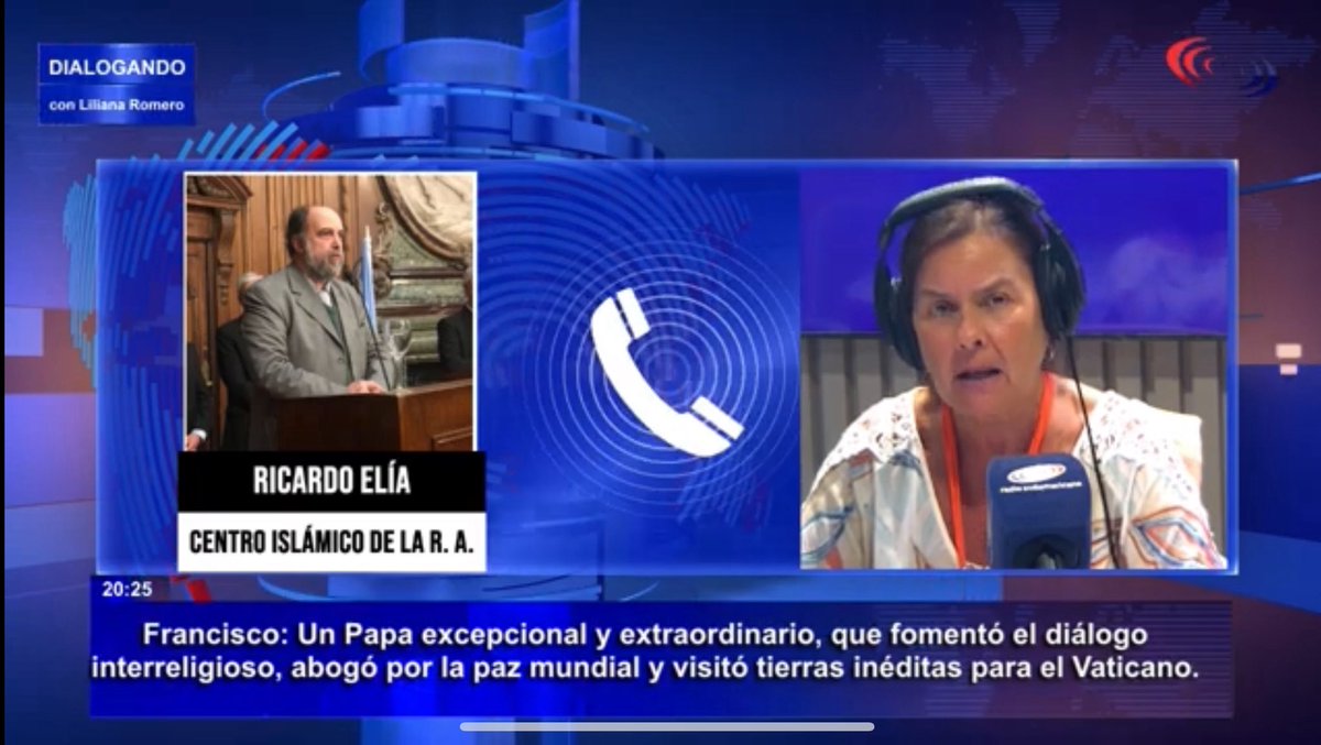 #Prensa 📰

Ricardo Elía, secretario de cultura del Centro Islámico de la República Argentina: “Su labor pastoral era unir y no separar”

➡️ youtu.be/kw6BY0TqzGI?si…