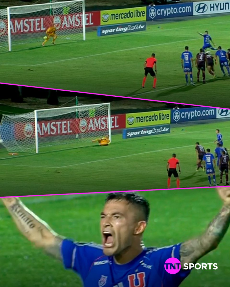 TNTSportsCL's tweet photo. 🔥⚽👑 QUIÉN MÁS QUE TÚ, PRÍNCIPE

Charles Aránguiz vuelve a hacerse presente en #CopaLibertadores y anotó el empate transitorio de #LaU ante Carabobo de penal. Con esto, Los Azules se van al descanso 1-1. https://t.co/8ElLSXHCUv
