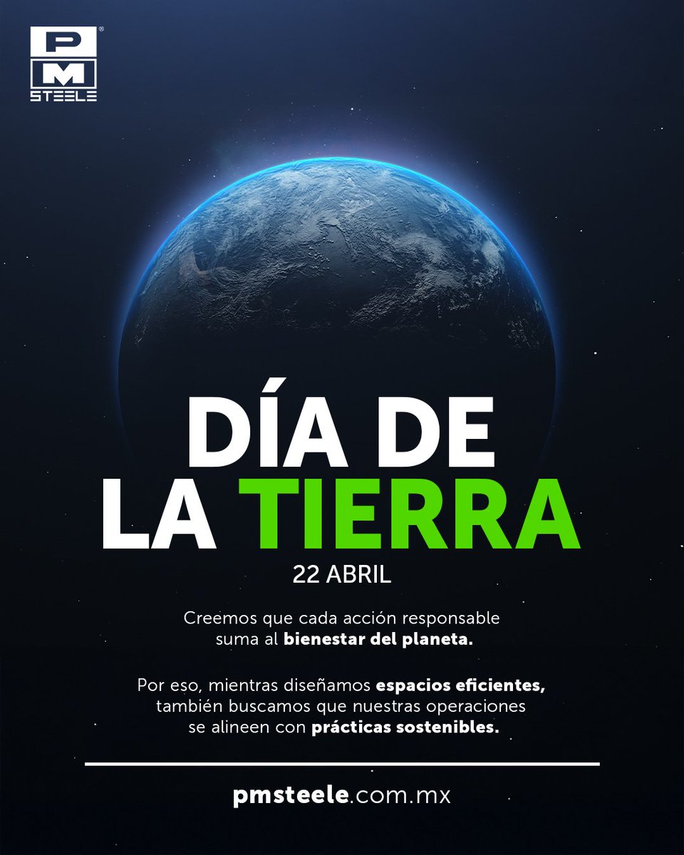 🌍 En PM STEELE® creemos que operar con eficiencia también implica hacerlo con conciencia.
Este Día de la Tierra nos sumamos al compromiso con un entorno más responsable y sostenible. 🌿

#DíaDeLaTierra #PMSTEELE #ESR #EmpresaSocialmenteResponsable #TratamientoDeAguas