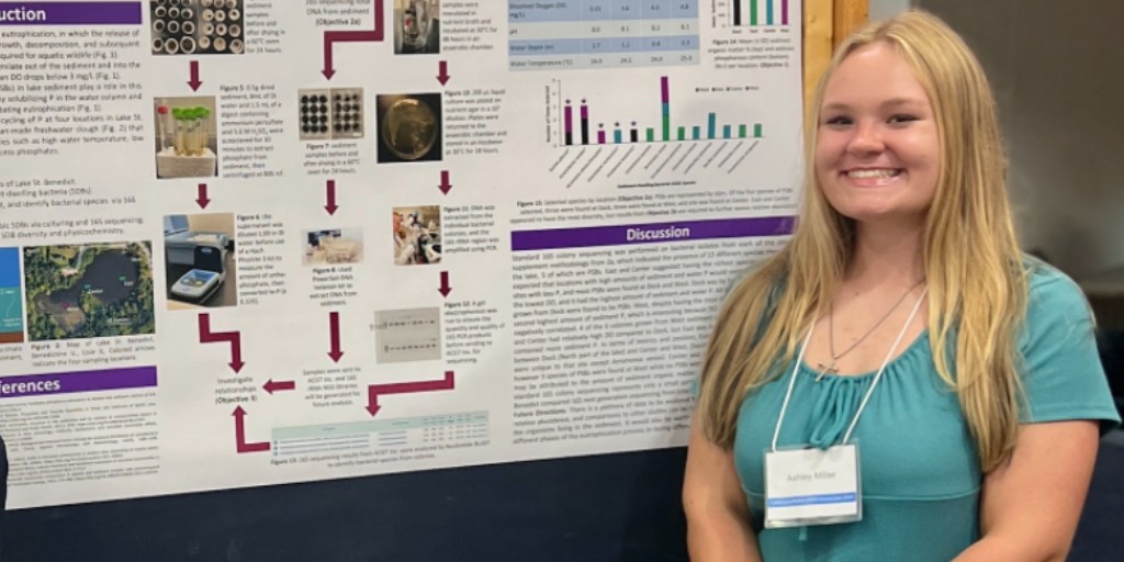 LewisUniversity's tweet photo. Happy Earth Day! 🌳
Ashley Miller, a Biology and Environmental Science major, is working to “protect the environment and every living organism in it!”
The @ShepardAstros alumna create a better, greener world beyond her hometown of Alsip, IL
https://t.co/Plr3y09Uaz
#FlyerFaces https://t.co/8mxLuYaP56
