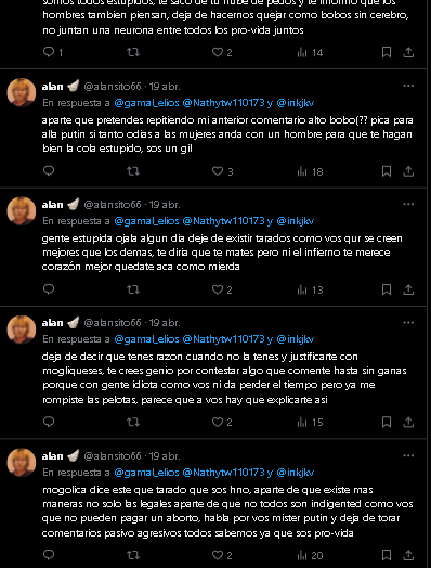 gamal_elios's tweet photo. @alansito66 @Nathytw110173 @inkjkv no mames 5 mensajes XD jajaj págate el primiun cabron para que dejes tus testamentos de ardido en un solo tweet.  ni pienses que te voy a leer toda esa mierda XD https://t.co/xtYHl5aY01