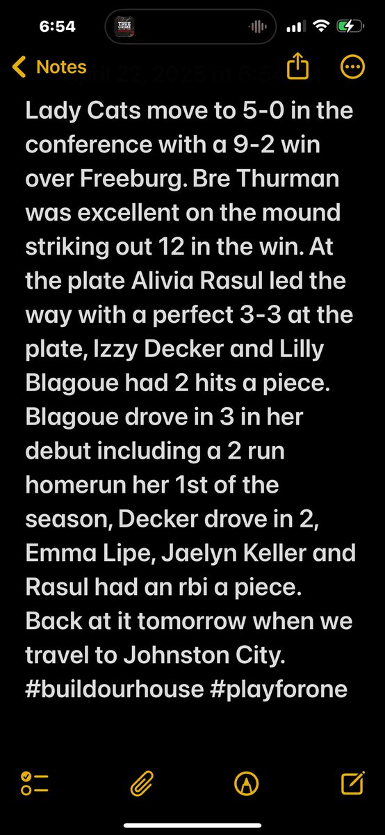 SalemLadyCatSoftball tweet media