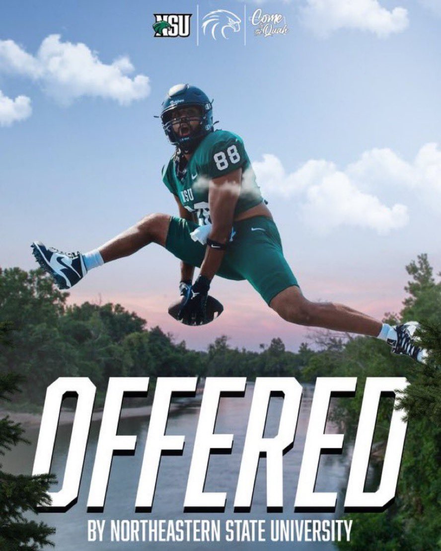 Haloti Ngata (@97ngata) on Twitter photo After a great conversation with <a href="/Coach_Brown5/">Manaia_Brown</a> , I am blessed and humble to have received my first offer to <a href="/NSU_Football/">Northeastern State Football</a> ! #AG2G #HawksRise
<a href="/OlyTitansFB/">Olympus Titans Football</a> <a href="/burt_oly/">Coach Burt</a> <a href="/PrepRedzoneUT/">Prep Redzone Utah</a> <a href="/SlingintheP/">Slingin’ the Pill Media™️</a> <a href="/BlairAngulo/">Blair Angulo</a> After a great conversation with <a href="/Coach_Brown5/">Manaia_Brown</a> , I am blessed and humble to have received my first offer to <a href="/NSU_Football/">Northeastern State Football</a> ! #AG2G #HawksRise
<a href="/OlyTitansFB/">Olympus Titans Football</a> <a href="/burt_oly/">Coach Burt</a> <a href="/PrepRedzoneUT/">Prep Redzone Utah</a> <a href="/SlingintheP/">Slingin’ the Pill Media™️</a> <a href="/BlairAngulo/">Blair Angulo</a>