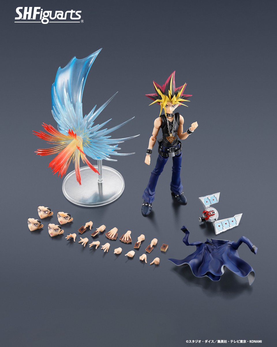 S.H.Figuarts YAMI YUGI

YAMI YUGI is finally here and ready to duel! Includes bonus parts to activate Yugi's signature trap card "Mirror Force"!

#yamiyugi #yugioh #shfiguarts #tamashiinations