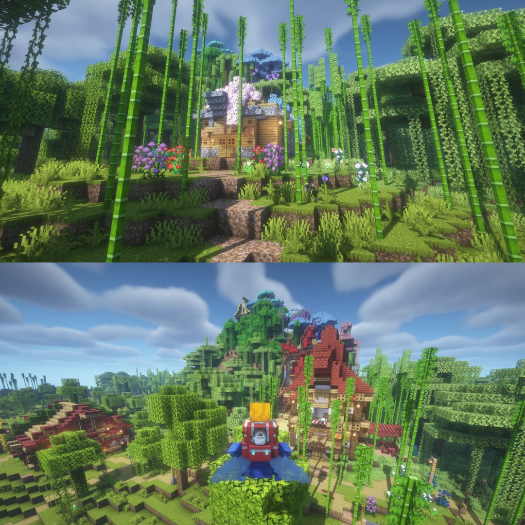 Big glow up pour la boulangerie du serveur 🥰
#Sylvépine #RP #Minecraft