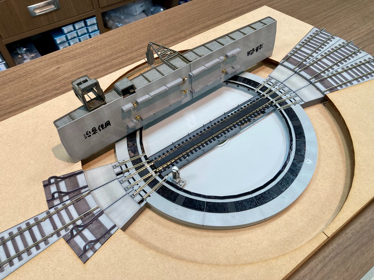 サンプル展示中】 KATO様から発売予定のHOターンテーブルのサンプルを