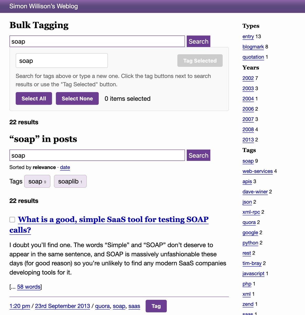 Simon Willison tweet media