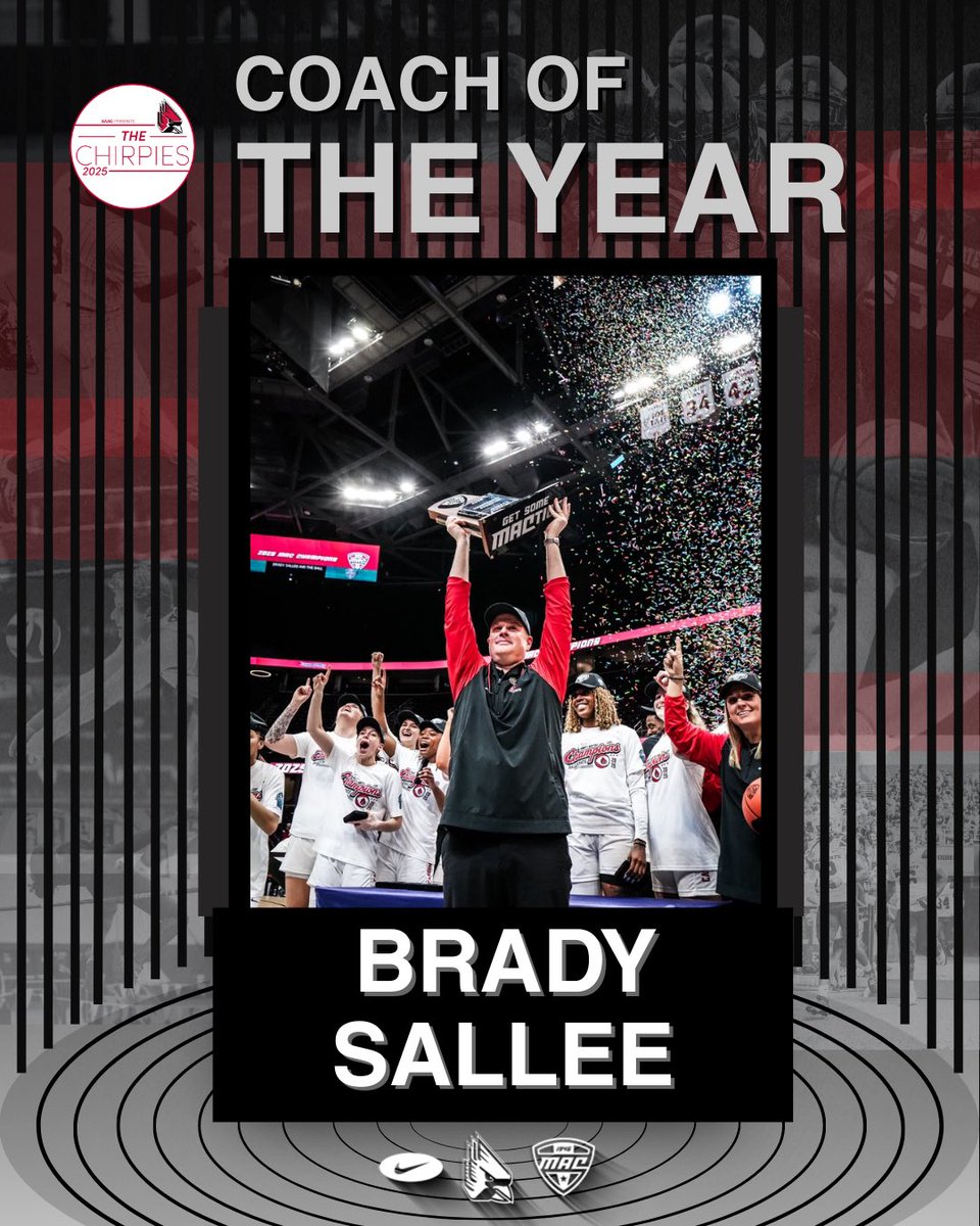 BallStateSAAC's tweet image. Coach of the Year Winner⭐️🏀