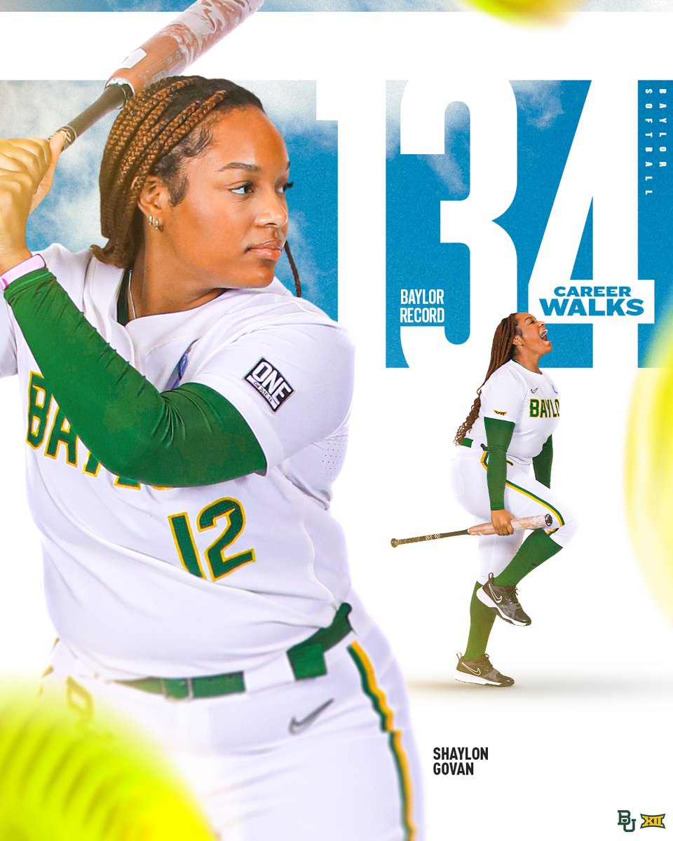 The new Baylor all-time 𝙘𝙖𝙧𝙚𝙚𝙧 𝙬𝙖𝙡𝙠𝙨 leader, Queen Shay 👑

#SicEm | #andONE