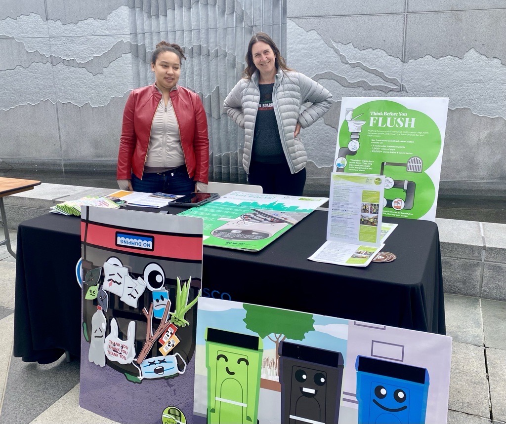 MySFPUC's tweet image. 🌎Happy Earth Day! To celebrate, members from the SFPUC spent the day educating our communities the importance of providing efficient and reliable water, power, and sewer services. #EarthDay