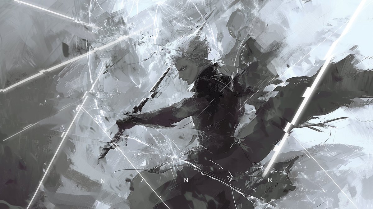 thomas871109's tweet photo. vergil 
#DevilMayCry #vergil #painting #illustration #digitalart #notai #DmC https://t.co/QeQkAtpiKN