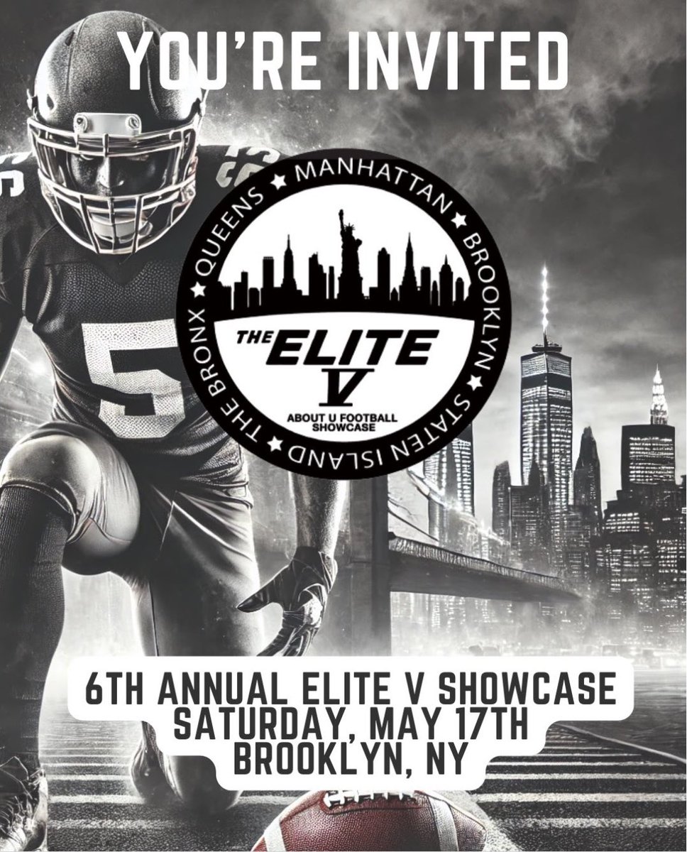 Thank you for inviting me and giving me this opportunity to compete <a href="/EliteVShowcase/">Elite V Showcase</a> 
<a href="/alexgleitman/">Alex Gleitman</a> 
<a href="/catapultsports/">Catapult</a> 
<a href="/JD_XOS/">JD Crum</a> 
<a href="/CoachKenBarger/">Ken Barger</a> 
<a href="/AboutUOutreach/">About U Outreach</a> 
<a href="/jared_valluzzi/">Jared Valluzzi</a> 
@PRZCaleb 
<a href="/BaysideFootball/">Bayside HS Football</a>