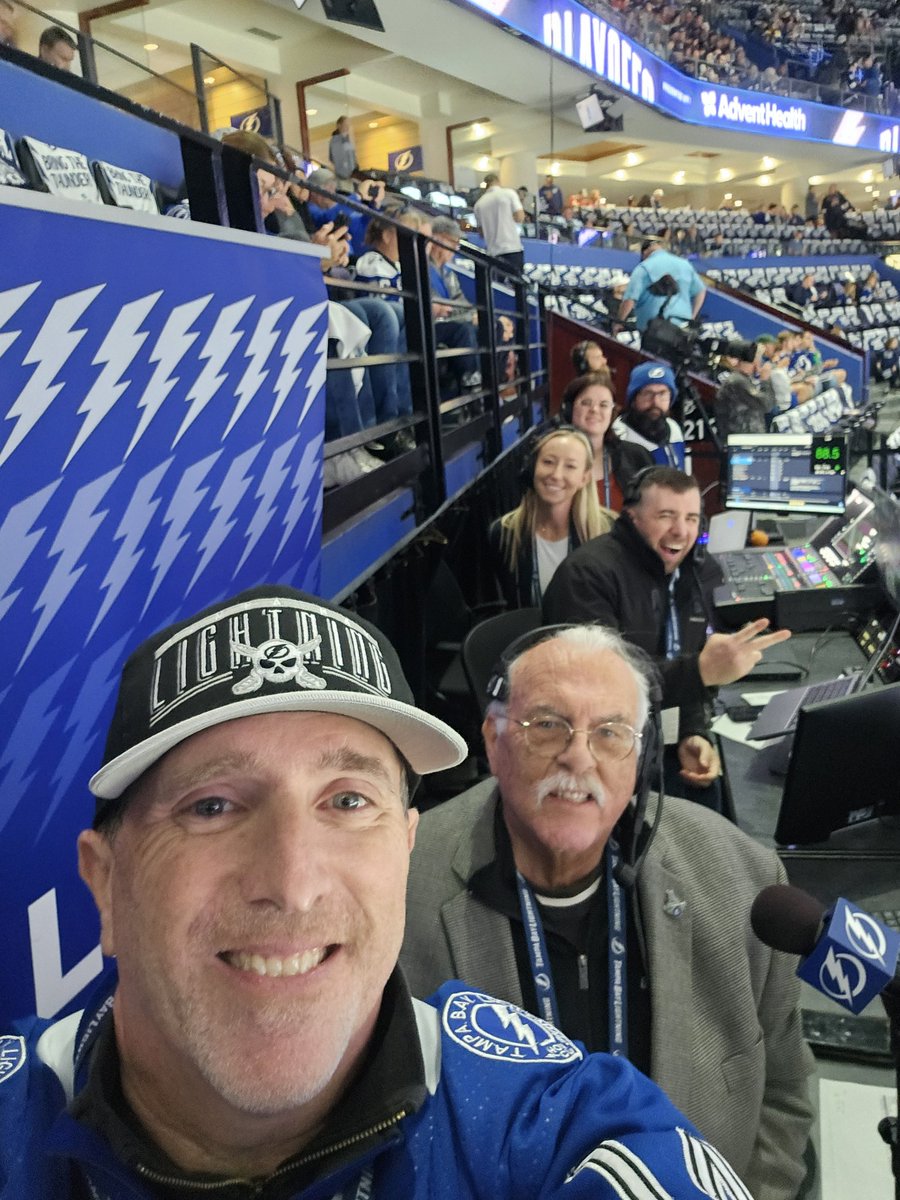 prosportsdjs's tweet image. Game 1 Round 1. Tonight the @TBLightning and Florida Panthers battle at 830p on ESPN. Love the Lightning Vision Crew!! #7pointaudio @GregWolfTBL @prosportsdjs. Love my job!! #GoBolts @phteven02