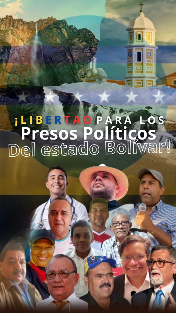 Inocentes Todos !! Jorge Sambrano, Álvaro mora, Edgar Sarabia, Virgilio, Américo, Carlos.

Nuestros presos políticos en el estado Bolívar, Merecen ser liberados inmediatamente!!

#DerechosHumanos 
#LiberenATodosLospresosPoliticos 
#ElAmanecerEstaCerca🇻🇪