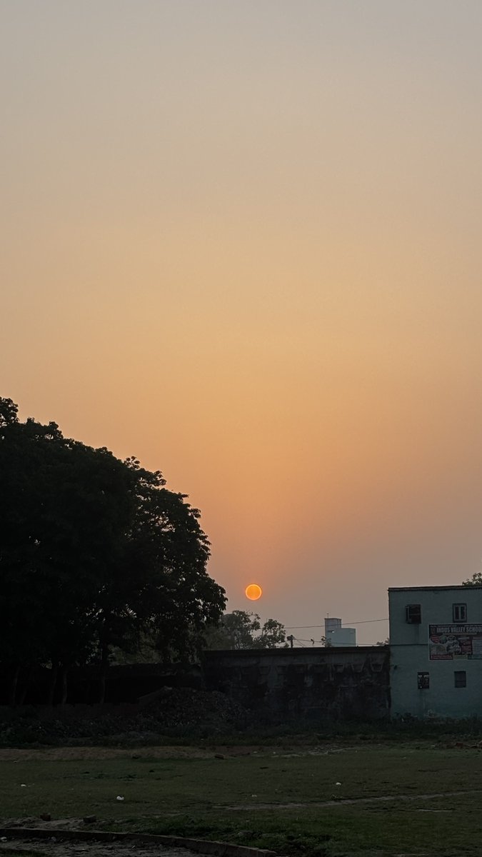 dhruvlenka's tweet image. sitting here and enjoying the sunrise ☀️

#villagevibes