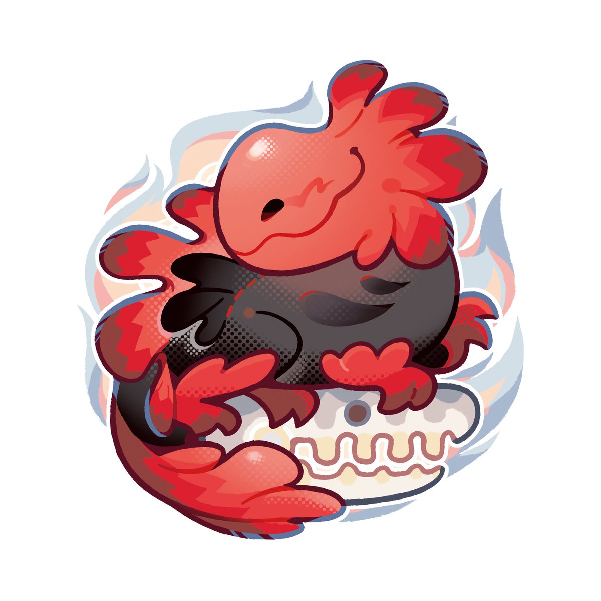 Red Lizard!👿
#RainWorld