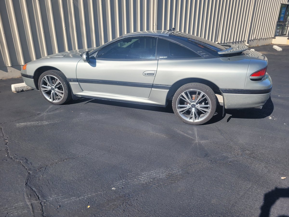 softtosslefty's tweet image. The run with cars continues. Not a classic but brings back my college days. 93 Dodge Stealth 2. I asked the young guy who checked me out at Sherwin. That your car out front yours? Yes sir. Well done young man.
