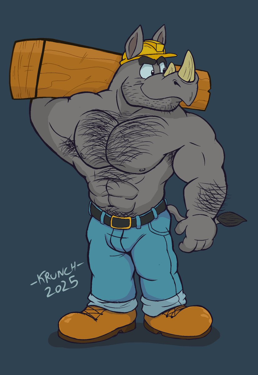 Construction Worker 🦏🚧