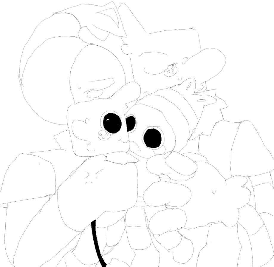 DChSHriMp's tweet photo. NOT EVEN THE FCKIN PLUSHIES💔
(I hate colors)
#angryhug #shrimpoxgoob #goobxshrimpo #dandyworldgoob #dandyworldshrimpo https://t.co/zE8VWl3YVd
