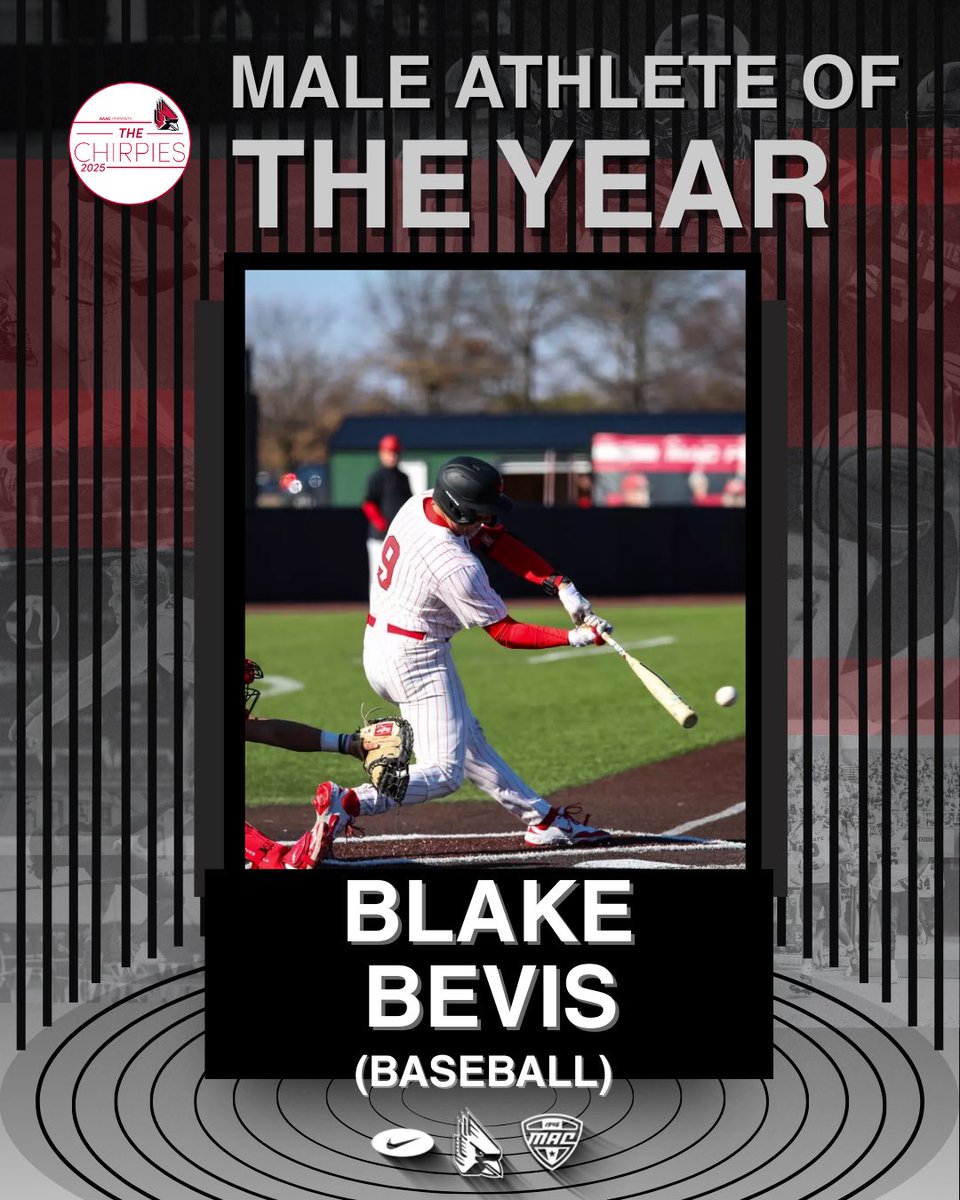 BallStateSAAC's tweet image. Male Athlete of the Year Winner⭐️⚾️