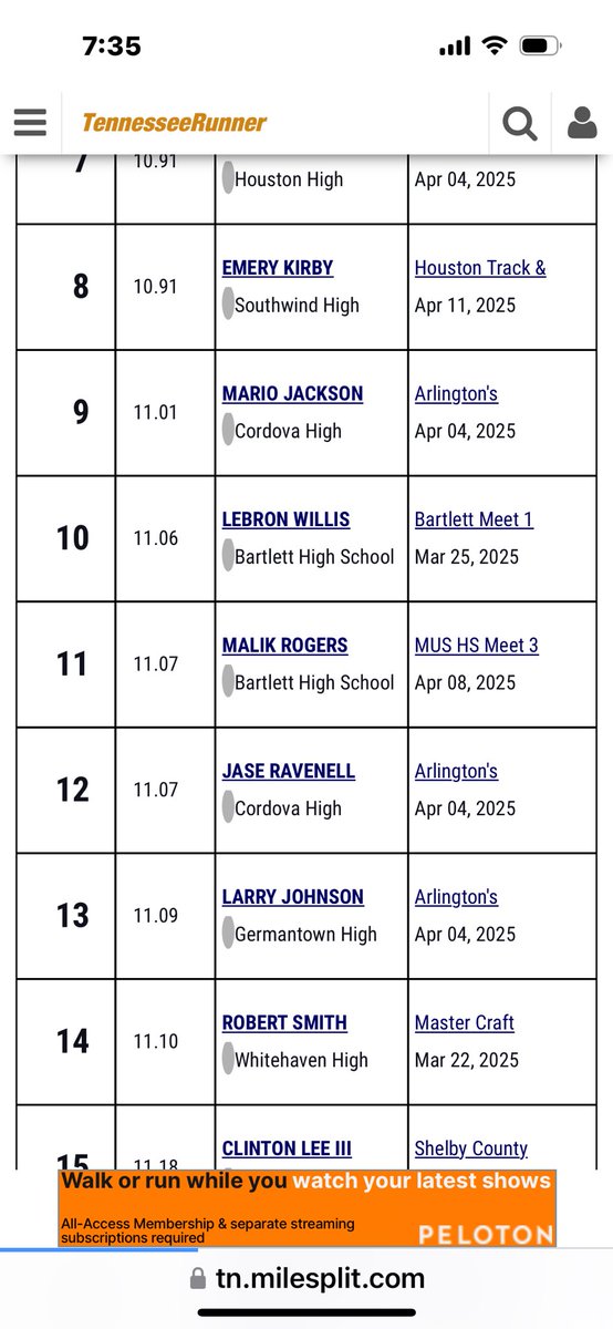 #top25 #100m #trackandfield <a href="/jamfamilytravel/">JAM Family Travels, LLC</a> <a href="/jaylen_pow/">Jaylen Powell (JP)</a>