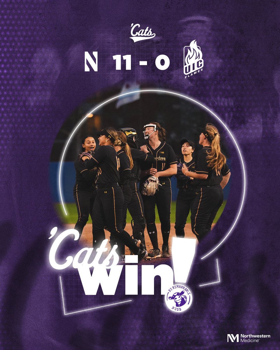 🚨 NO-HITTER for Riley Grudzielanek 🚨

'CATS WIN in five innings! 😼

#GoCats | #BeRemarkable