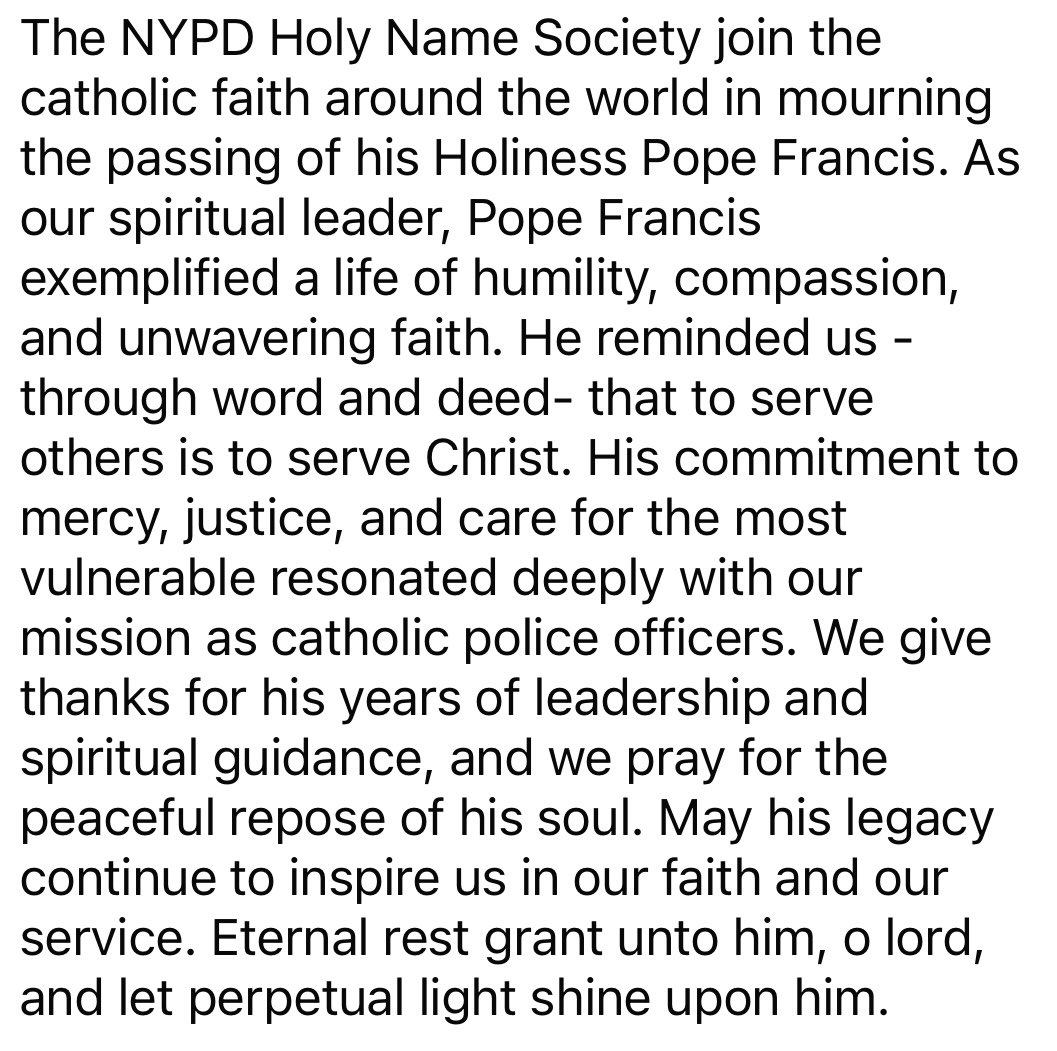 NYPD Holy Name Brooklyn/Queens (@nypd_holy_name) on Twitter photo 