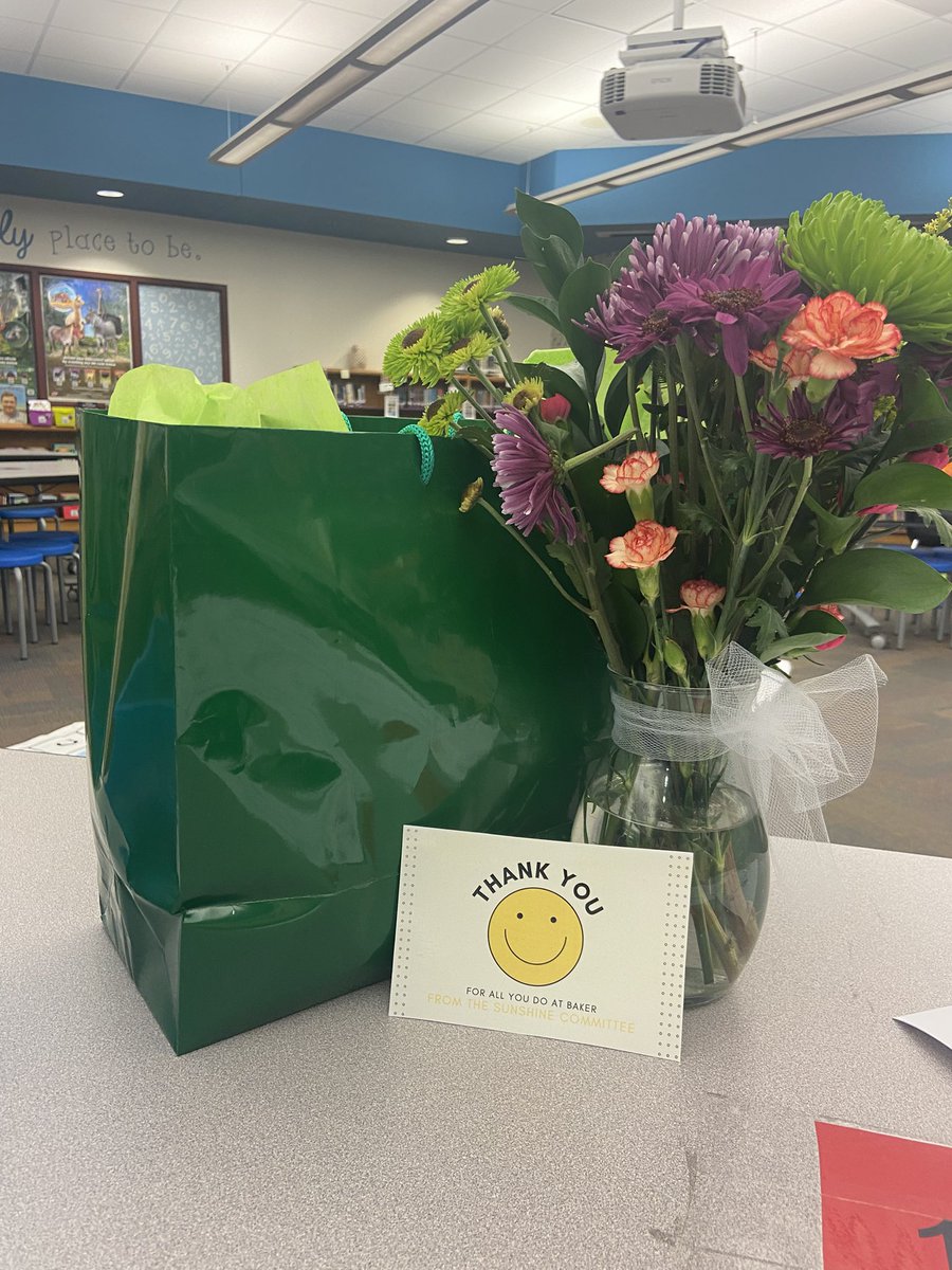 Ann Busbee (@busbeeann) on Twitter photo I am honored to be a part of the Baker Family. THANK YOU Baker staff, families & Sunshine Committee for all of your support of our Library program! I was surprised with some beautiful flowers and gifts today for National Librarian Month. ❤️ <a href="/BakerElem/">Baker Elementary</a> <a href="/PISD_Libraries/">Prosper ISD Library Services</a> I am honored to be a part of the Baker Family. THANK YOU Baker staff, families & Sunshine Committee for all of your support of our Library program! I was surprised with some beautiful flowers and gifts today for National Librarian Month. ❤️ <a href="/BakerElem/">Baker Elementary</a> <a href="/PISD_Libraries/">Prosper ISD Library Services</a>