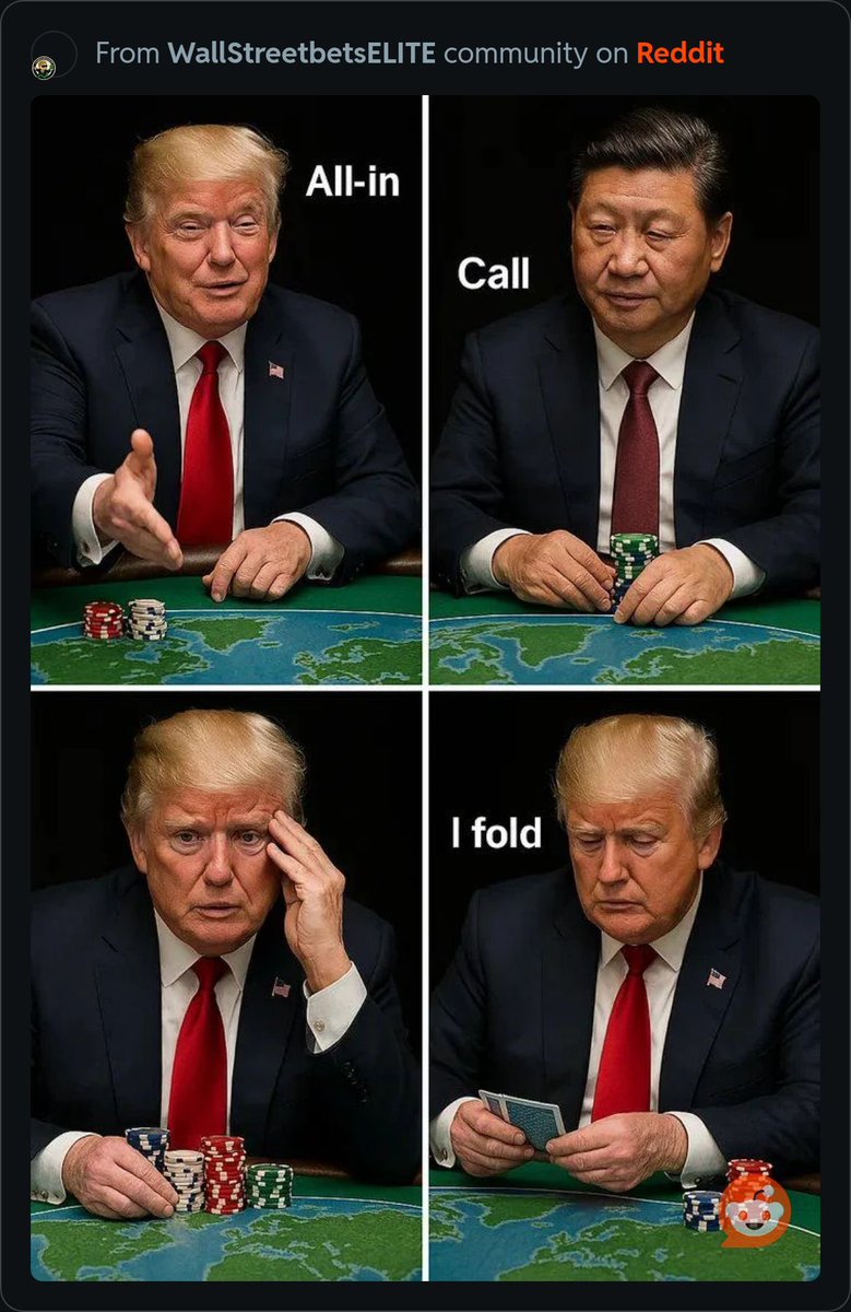 chickengenius's tweet photo. Trump bent the knee 😂 https://t.co/KcyCxvRxPW