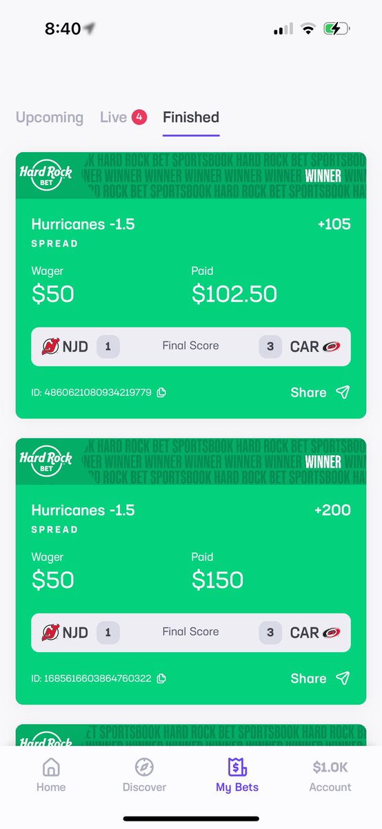 Canes -1.5 LIVE 🔥🔥🧙‍♂️🧙‍♂️

Let’s sweep the remaining slate!!