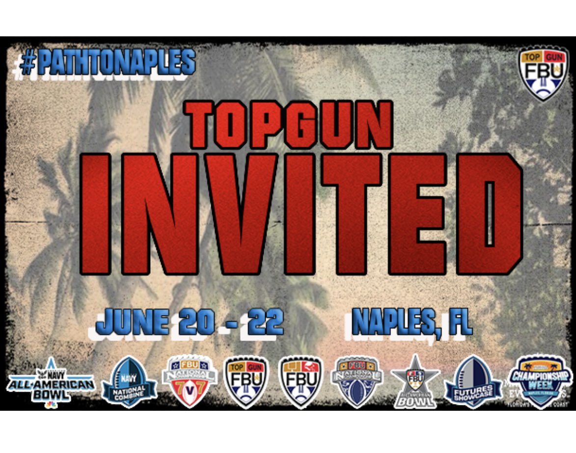 Thank you for the top gun invite <a href="/FBUcamp/">Football University</a> <a href="/NxtLevelAtx/">Next Level Athletix</a> <a href="/QBCoachHolc/">Greg Holcomb</a>