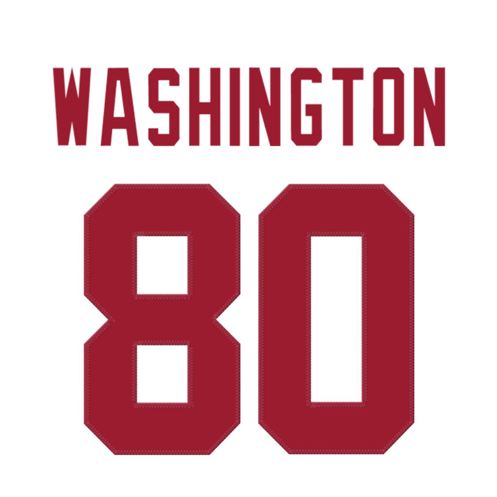 NFL Jersey Numbers (@nfl_jersey_num) on Twitter photo New York Giants WR Montrell Washington (<a href="/_MWtrelll/">Montrell Washington</a>) is wearing number 80. Last assigned to Gunner Olszewski. #NYGiants New York Giants WR Montrell Washington (<a href="/_MWtrelll/">Montrell Washington</a>) is wearing number 80. Last assigned to Gunner Olszewski. #NYGiants