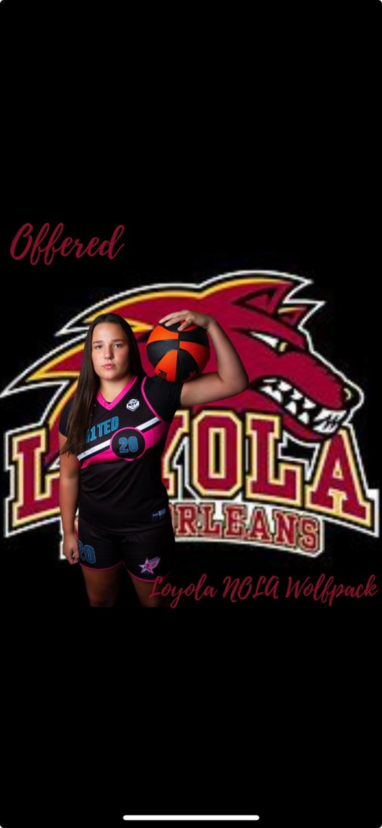 Carly Meynard (@carlymeyna4567) on Twitter photo 🏀💪Could not be prouder to announce ….. after a great conversation with <a href="/kidwhodat/">Cam Gassaway</a>, that I have received an offer to play at the next level with the Loyola NOLA WBB Wolfpack! So grateful ! <a href="/CoachCPrice/">Coach Chris</a> <a href="/Boot_United26/">Louisiana Un1ted-'26 Price 🦅</a> <a href="/LoyolaCoachWBB/">Kellie Kennedy</a> <a href="/lamargafford/">LaMar Gafford</a> <a href="/EconAdjunct/">Sidney A. Johnson</a> <a href="/KevinMoses38/">Kevin Moses LLC</a> 🏀💪Could not be prouder to announce ….. after a great conversation with <a href="/kidwhodat/">Cam Gassaway</a>, that I have received an offer to play at the next level with the Loyola NOLA WBB Wolfpack! So grateful ! <a href="/CoachCPrice/">Coach Chris</a> <a href="/Boot_United26/">Louisiana Un1ted-'26 Price 🦅</a> <a href="/LoyolaCoachWBB/">Kellie Kennedy</a> <a href="/lamargafford/">LaMar Gafford</a> <a href="/EconAdjunct/">Sidney A. Johnson</a> <a href="/KevinMoses38/">Kevin Moses LLC</a>