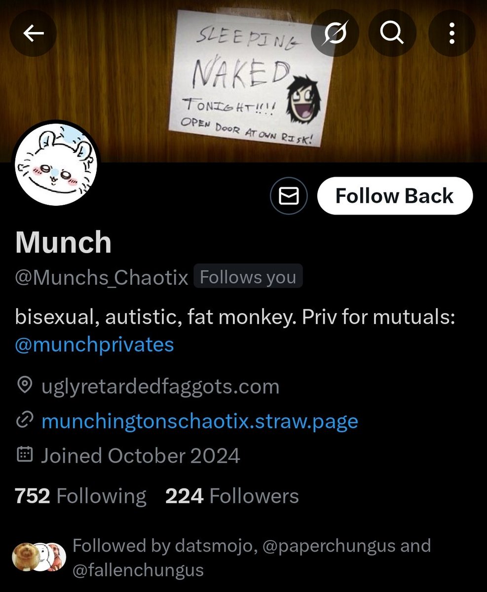risingbungus's tweet photo. One step closer to having big frank follow me https://t.co/fhD9OTNNTD