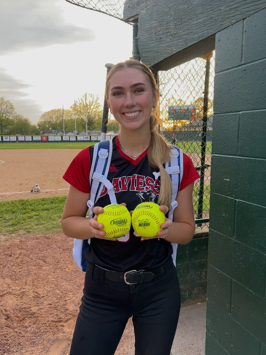 Pitched a shutout and had 2 💣’s in our fourth district game of the season! Big thanks to my amazing defense behind me #DCKA❤️ <a href="/CoachBiggs24/">John Biggs</a> <a href="/CoachSween/">Lisa Van Ackeren</a> <a href="/IMG08BenGod/">Indiana Magic Gold National Bennett/Goddard 18U</a>