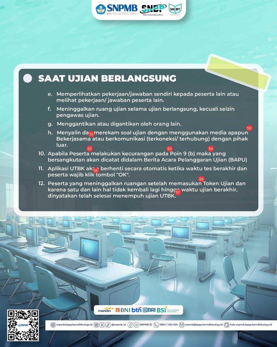 Fauzan Al-Rasyid (@fauzanalrasyid) on Twitter photo KACAU!🤯
Saya percaya para pelajar/peserta UTBK bisa menuliskan copy tata tertib <a href="/snpmb_id/">Seleksi Nasional Penerimaan Mahasiswa Baru</a> dengan lebih baik. Ini kan enggak adil, anak-anak diminta memahami bahasa Indonesia, tetapi penyelenggara malah abai dengan bahasa (dan jelek banget tulisannya — riil). Mari kita bahas. KACAU!🤯
Saya percaya para pelajar/peserta UTBK bisa menuliskan copy tata tertib <a href="/snpmb_id/">Seleksi Nasional Penerimaan Mahasiswa Baru</a> dengan lebih baik. Ini kan enggak adil, anak-anak diminta memahami bahasa Indonesia, tetapi penyelenggara malah abai dengan bahasa (dan jelek banget tulisannya — riil). Mari kita bahas.