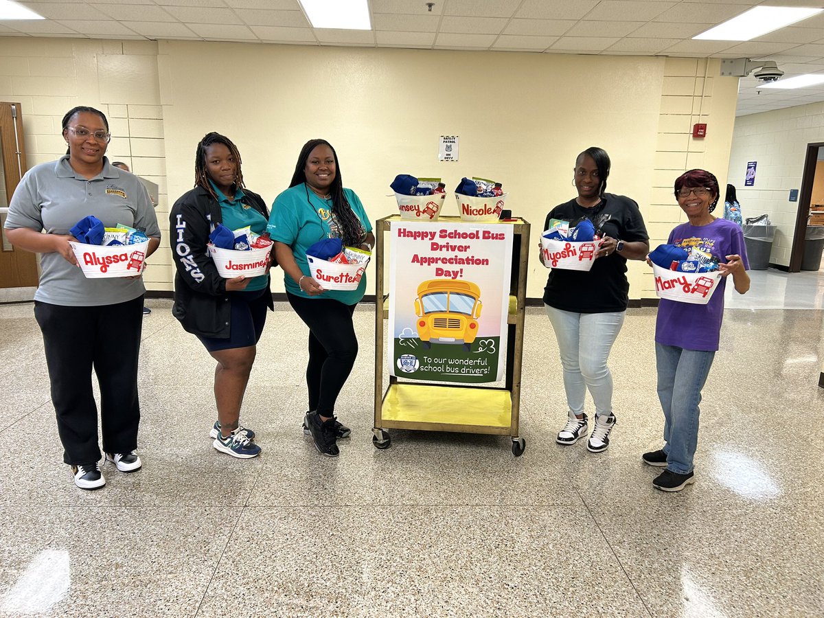 Kine' Geathers (@kgeducator8) on Twitter photo Happy School Bus Driver Appreciation Day! We are so thankful for our <a href="/SeabornLeeES/">SeabornLeeElementary</a> bus drivers. Thanks for all that you do! <a href="/AlchemistofEDU/">Samantha Atchison</a> <a href="/RonMaxwellFCS1/">Ron Maxwell (@FCS)</a> <a href="/FultonCoSchools/">FultonCountySchools</a> Happy School Bus Driver Appreciation Day! We are so thankful for our <a href="/SeabornLeeES/">SeabornLeeElementary</a> bus drivers. Thanks for all that you do! <a href="/AlchemistofEDU/">Samantha Atchison</a> <a href="/RonMaxwellFCS1/">Ron Maxwell (@FCS)</a> <a href="/FultonCoSchools/">FultonCountySchools</a>