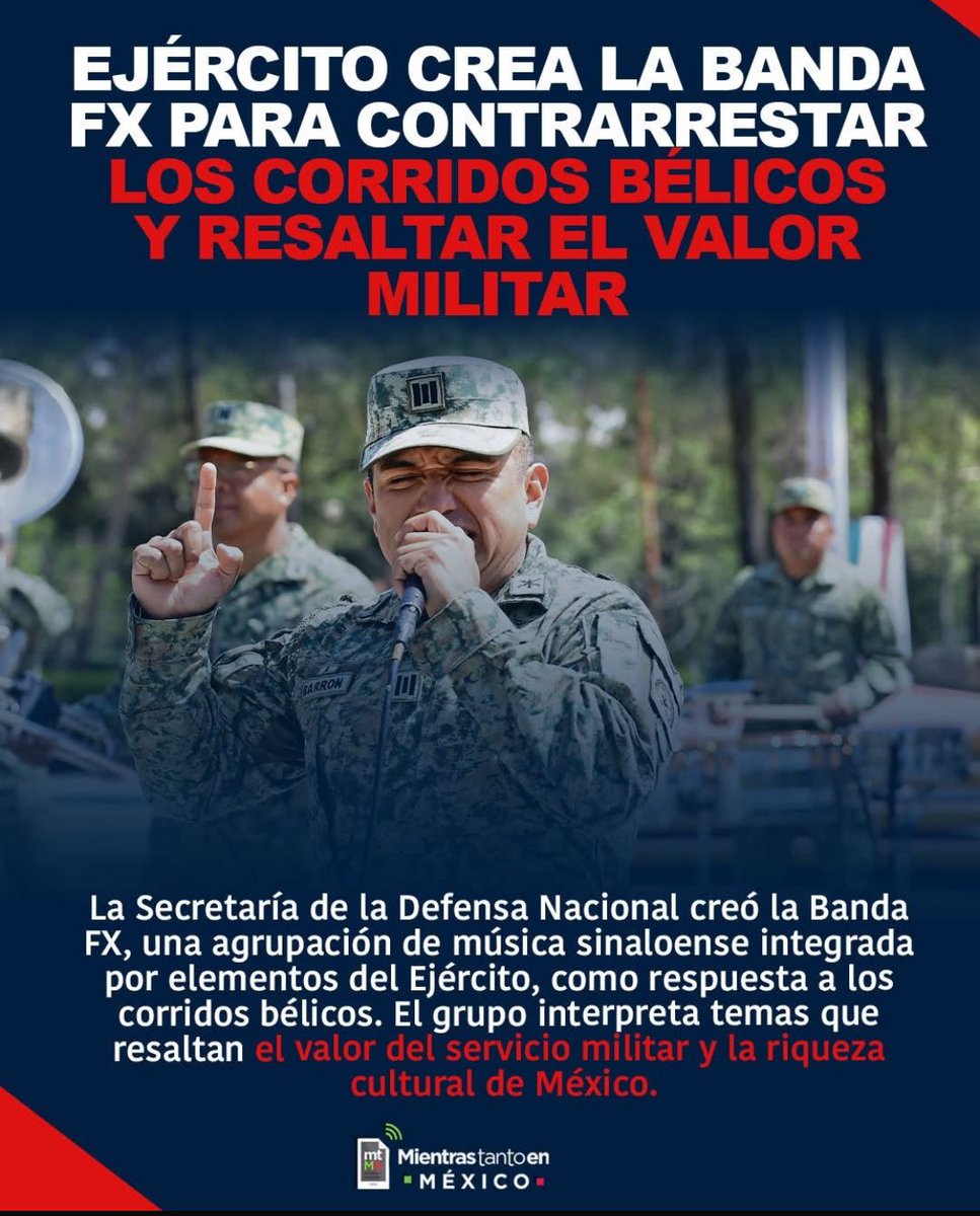 No vamos a prohibir los corridos , peeero  ¡ los vamos a militarizar! 🤦🏾‍♀️🤦🏾‍♀️🤦🏾‍♀️🤦🏾‍♀️🤦🏾‍♀️🤦🏾‍♀️🤦🏾‍♀️🤦🏾‍♀️🤦🏾‍♀️🤦🏾‍♀️🤦🏾‍♀️🤦🏾‍♀️🤦🏾‍♀️🤦🏾‍♀️🤦🏾‍♀️🤦🏾‍♀️🤦🏾‍♀️🤦🏾‍♀️🤦🏾‍♀️🤦🏾‍♀️🤦🏾‍♀️🤦🏾‍♀️🤦🏾‍♀️🤦🏾‍♀️🤦🏾‍♀️🤦🏾‍♀️🤦🏾‍♀️🤦🏾‍♀️🤦🏾‍♀️🤦🏾‍♀️🤦🏾‍♀️🤦🏾‍♀️🤦🏾‍♀️🤦🏾‍♀️🤦🏾‍♀️🤦🏾‍♀️🤦🏾‍♀️🤦🏾‍♀️🤦🏾‍♀️🤦🏾‍♀️🤦🏾‍♀️