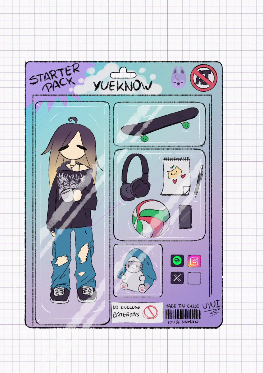 shael7o4's tweet photo. i wanted to join the "starter pack" artist trend NNNN THIS IS ME!✨

btw i don't support #AIart

#StarterPackNoAI #starterpack #starterpackmeme #noaiart #art #DigitalArtist https://t.co/LIMvBD8NYy