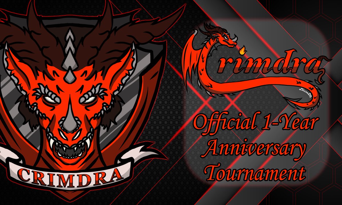 Crimdra 1-Year Anniversary Tournament - SIGN UPS CLOSING SOON!!

In celebration of the Crimdra Organization’s 1-year anniversary (founded May 15th 2024), we’re hosting our first official tournament the following weekend! 
 
READ THE THREAD!
#Crimdra #Overwatch2 #Esports