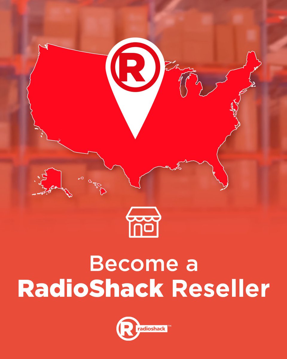 Become a #RadioShack Reseller, and grow with a brand customers already trust:

👉 radioshack.com/become-a-resel…

- No minimum order requirements.
- Streamlined registration.
- Access to a fast-moving catalog of top-selling tech.

#RadioShackReturns