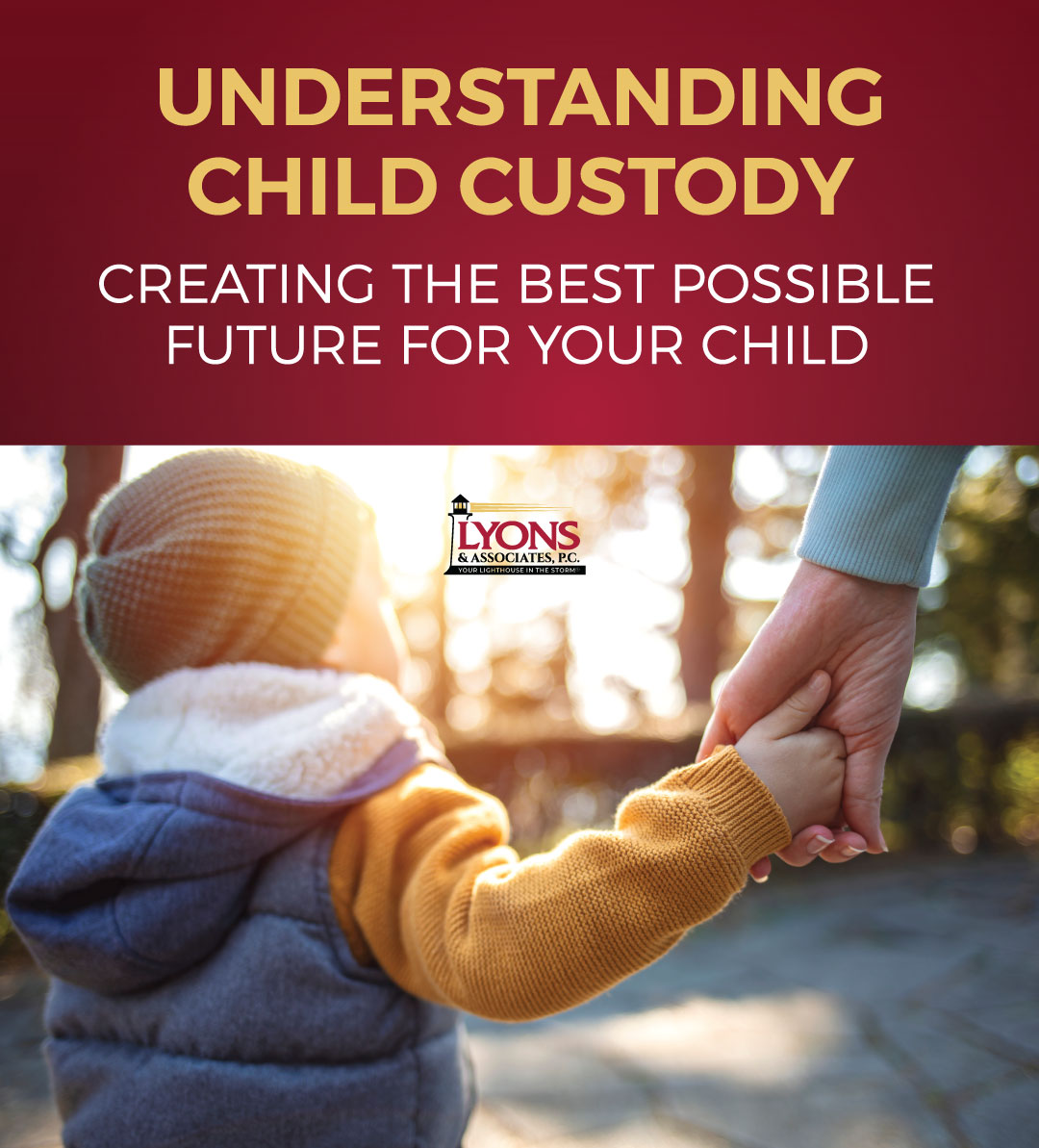 🏠 Physical Custody = where the child lives
🧠 Legal Custody = who makes major decisions
At Lyons &amp; Associates, P.C., we guide you through every step of your custody case with clarity and compassion. 💼

#ChildCustody #FamilyLaw #LyonsStrong #CustodyMatters
