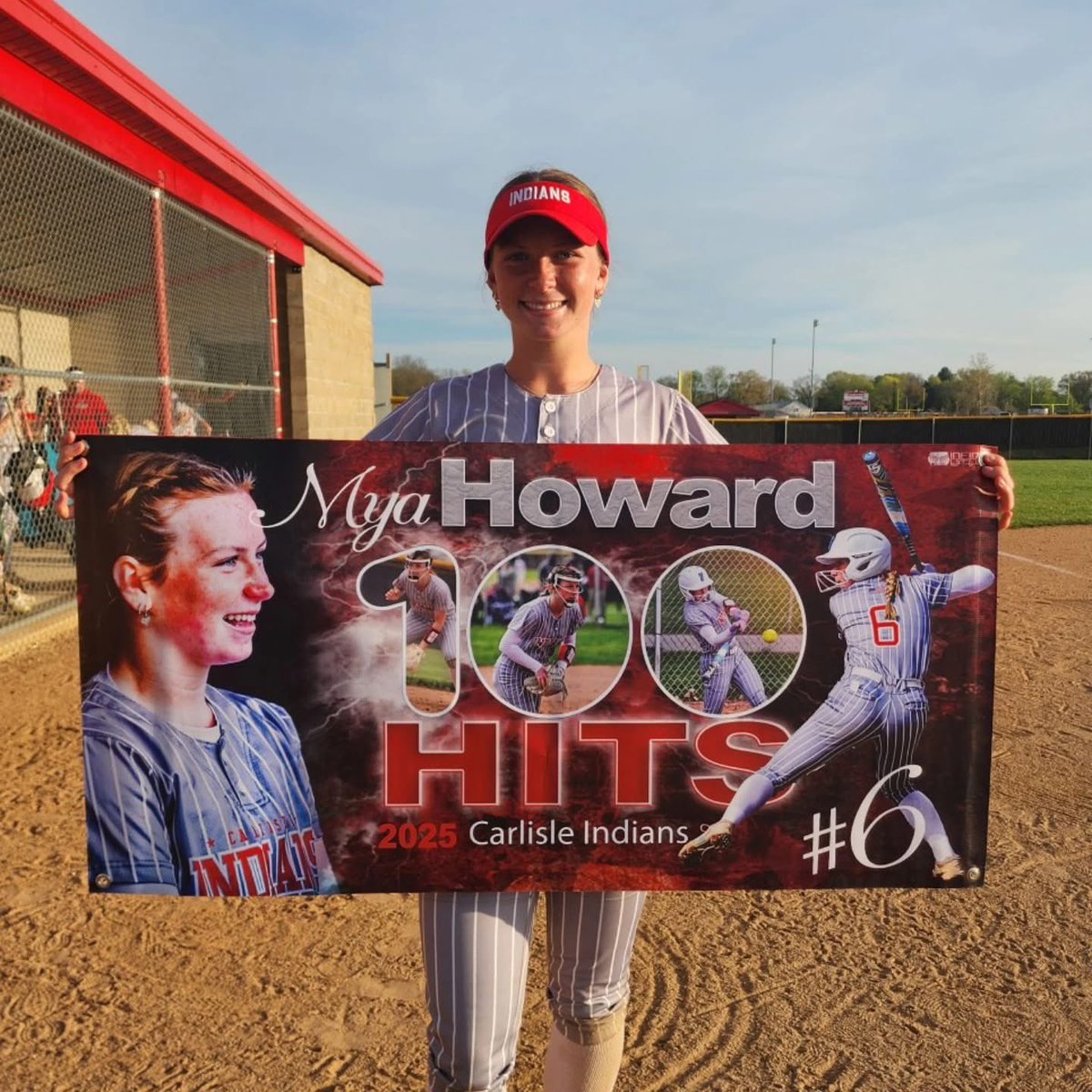 100 Hits! Way to go Mya!