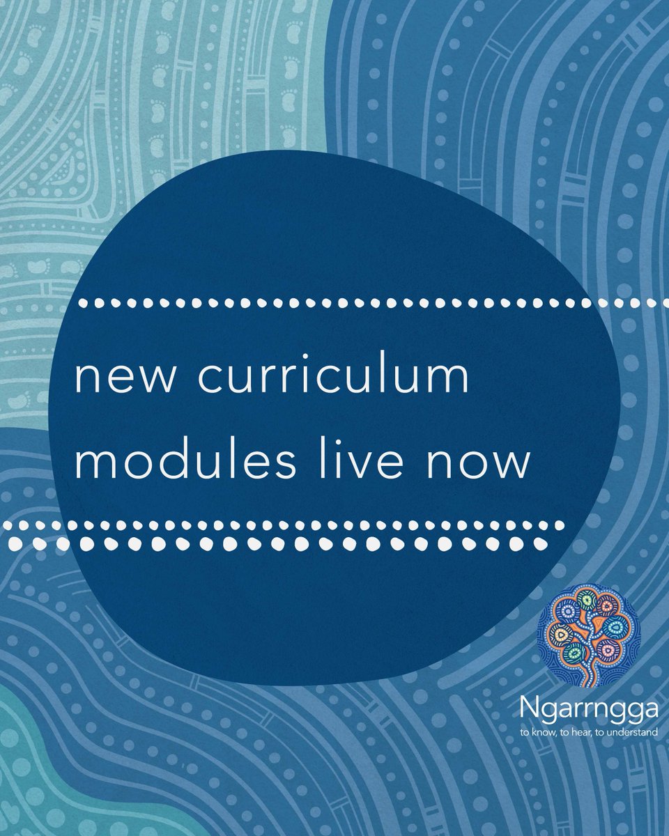 We are thrilled to announce that we have launched five new curriculum modules for primary educators! Discover our modules now: ngarrngga.org/curriculum