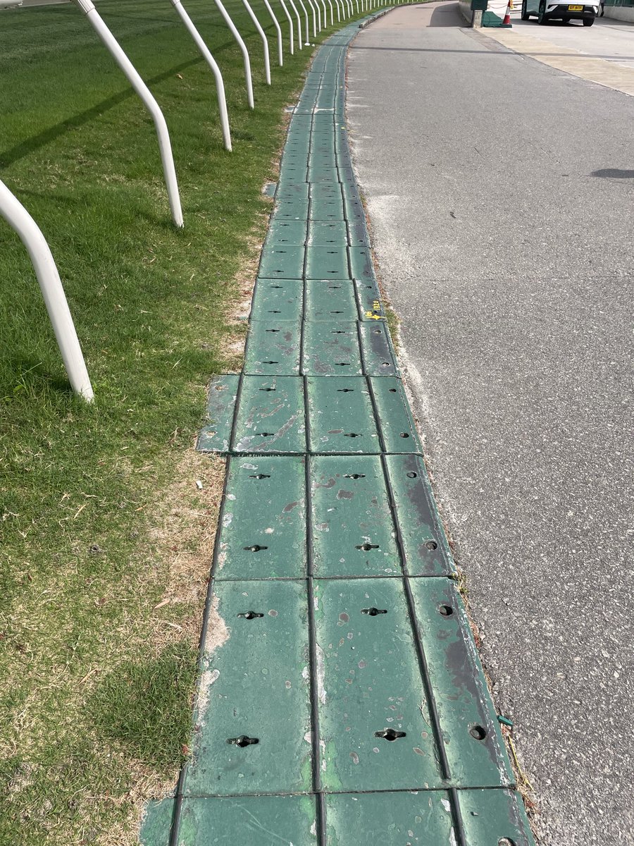 The drainage inside the track is amazing and why you don’t get heavy tracks, they are probably 5-6 feet deep