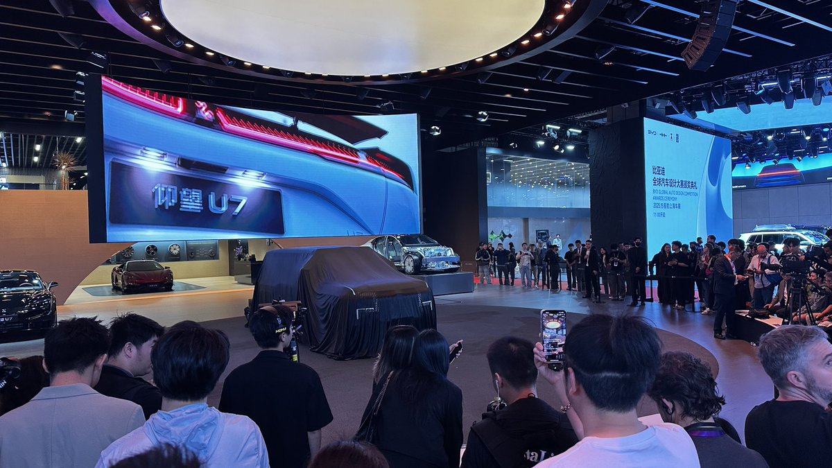 Yangwang, submarca de BYD será la primera en mostrar novedades en el Autoshow de Shanghai 2025: Yangwang U8 #bydmexico