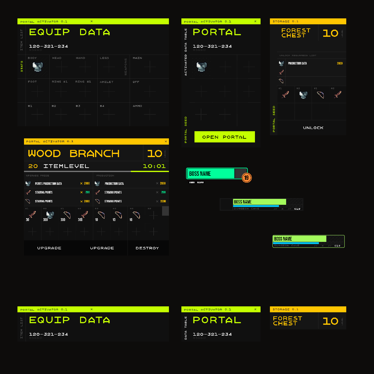 0xgamedev's tweet image. latest UI version update! Check out the new look! 🎨✨ #GameDesign #UIDesign #Innovation #GameDev