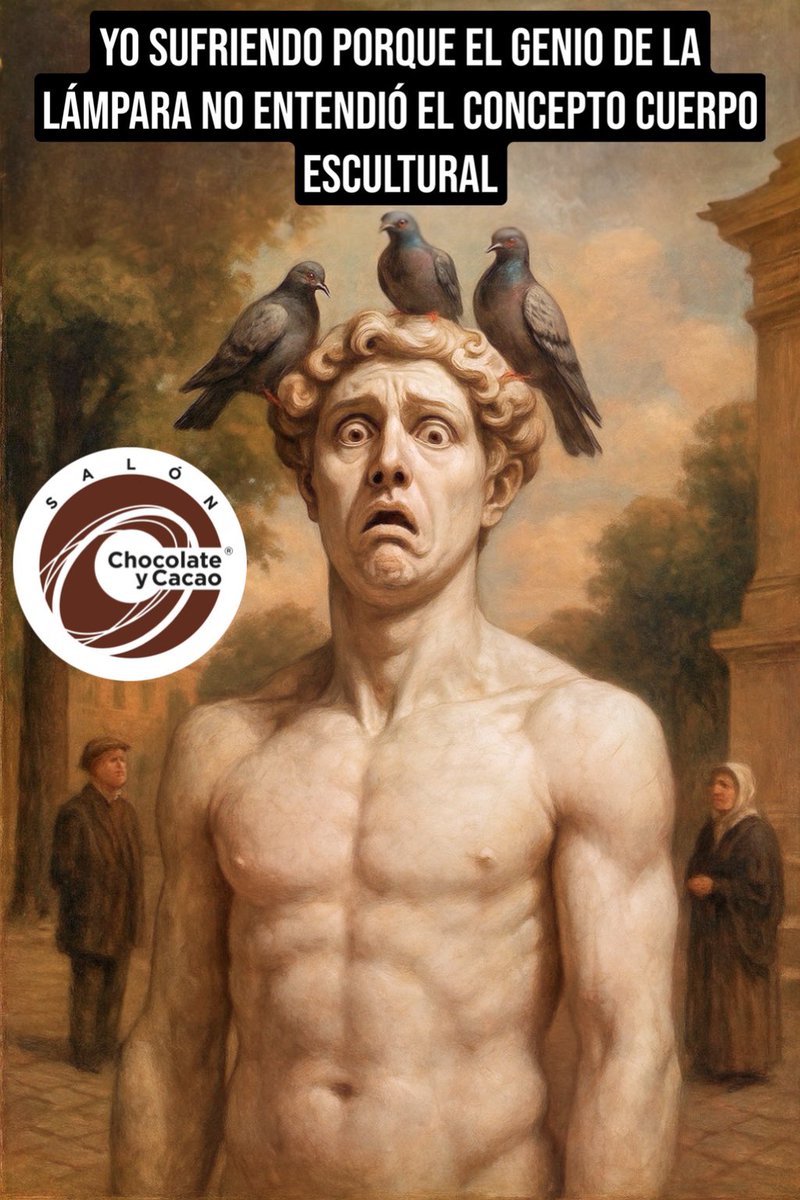 Yo sufriendo porque el genio de la lámpara no entendió el concepto cuerpo escultural…