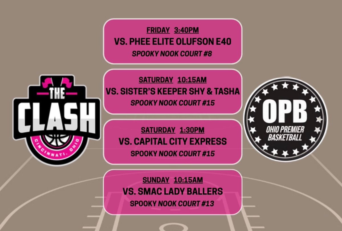 Playing at The Clash this weekend!