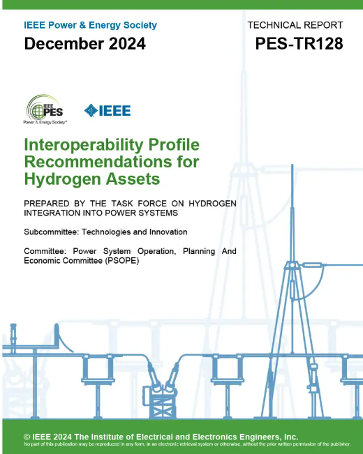 ✨New!  Technical Report (TR 128): Interoperability Profile Recommendations for Hydrogen Assets

Access here: resourcecenter.ieee-pes.org/publications/t…
...
This report provides data models that end users can borrow to enable interoperable communication with their hydrogen assets. It showcases the